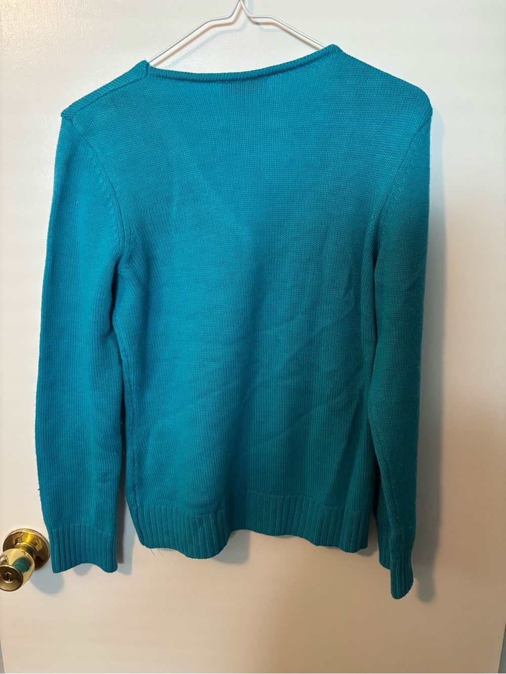 Wool Cashmere Blend Coquette Quiet Luxury Coastal Pullover Made in Italy Small - Picture 3 of 4